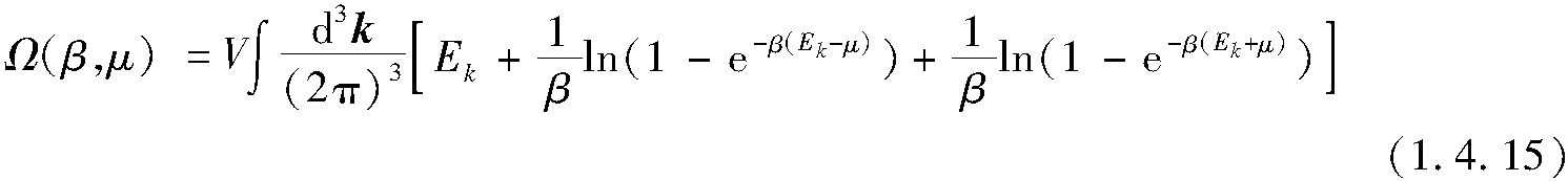 1.4.1 热力学势的圈图表示